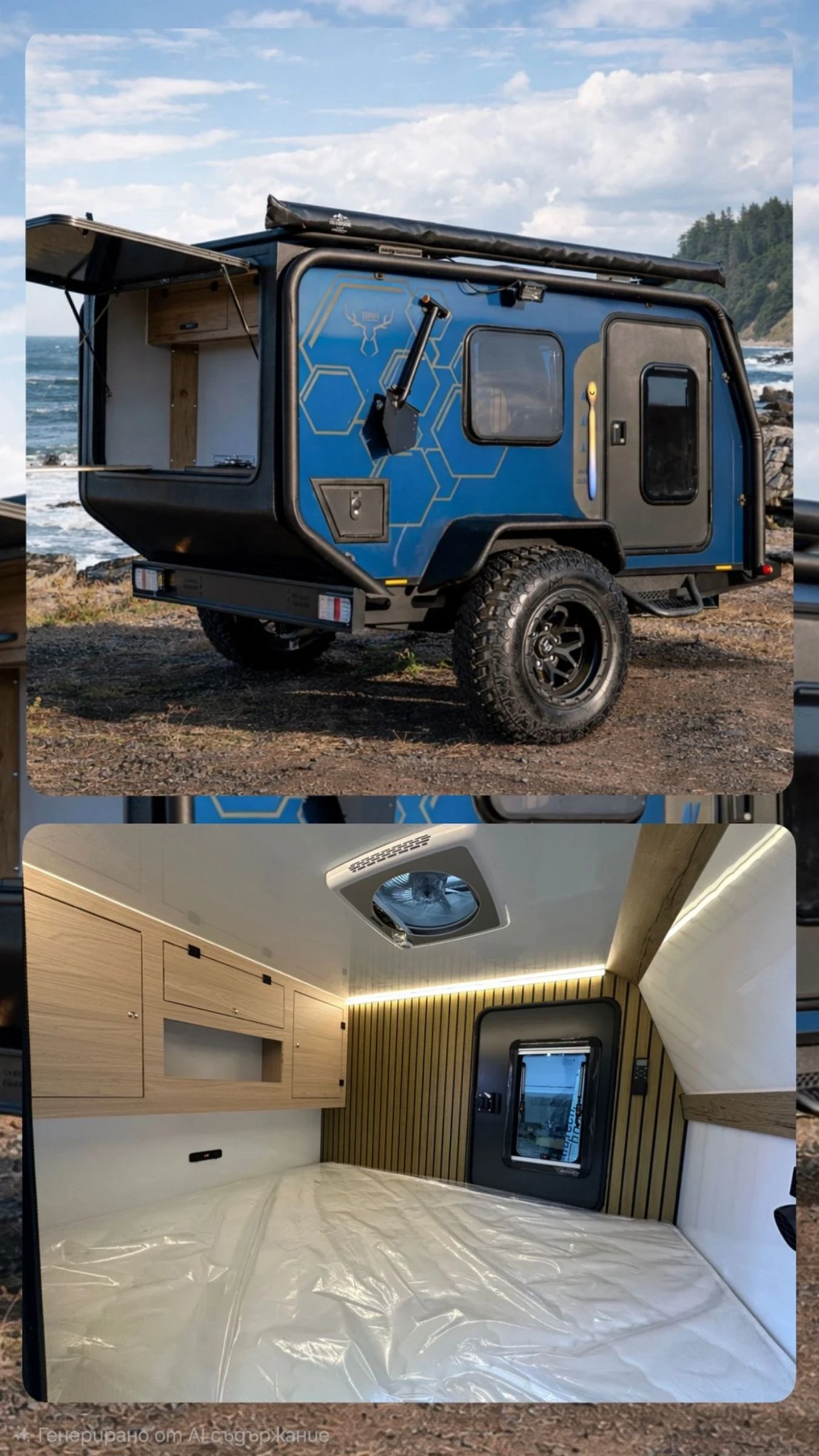 �� ��������� ������ ������� �������-�������� / Offroad trailer  | Mobile.bg � ����������� 7
