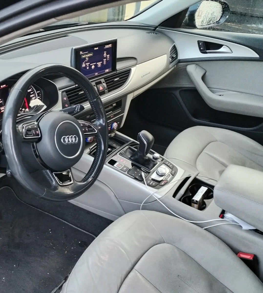 Audi A6 S-LINE* QUATRO* 190К.С* КОЖА* НАВИ* ЛЕД-МАТРИКС*  - изображение 7