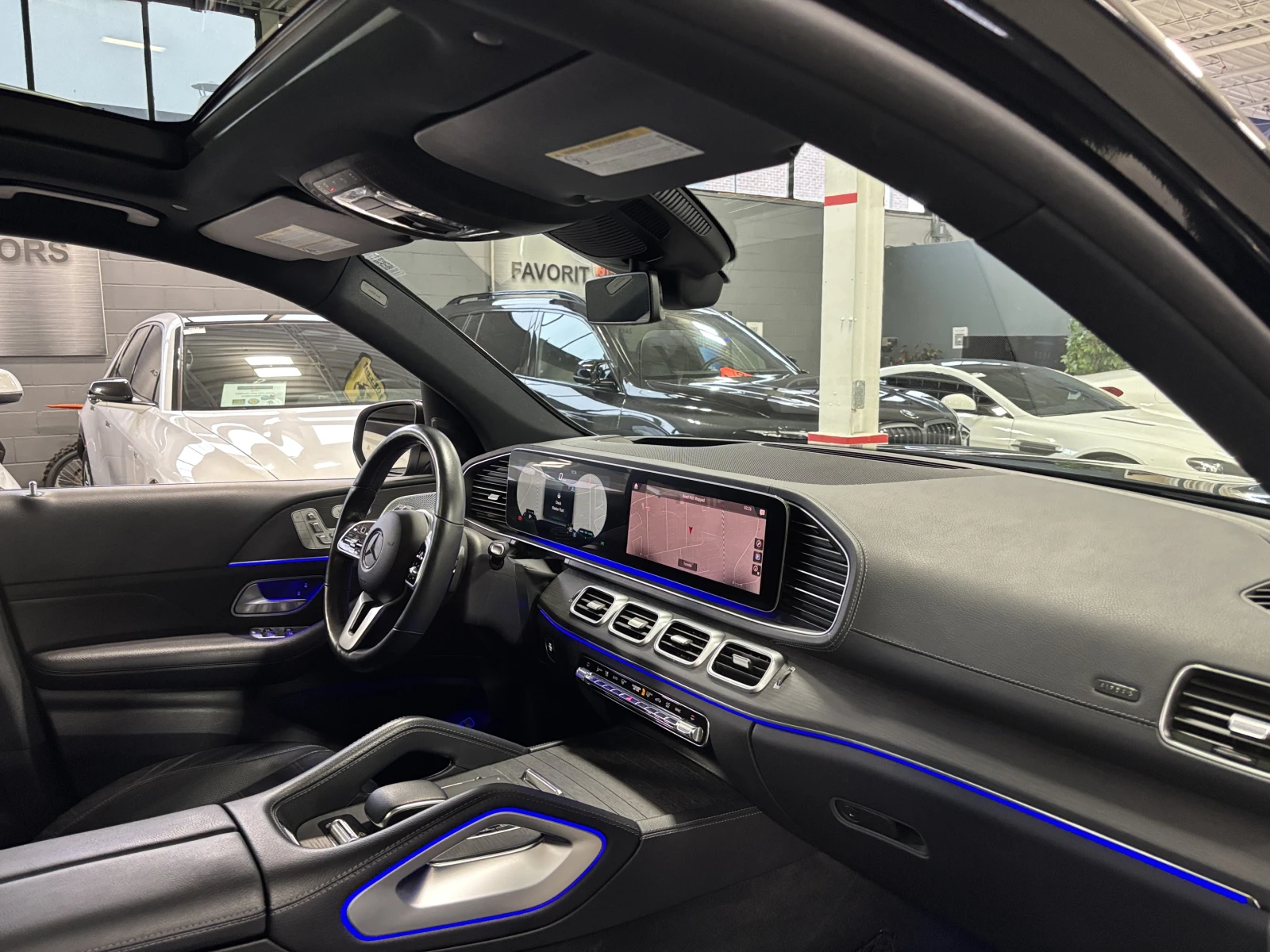 Mercedes-Benz GLS 450 AMG PACK* PANO* �����* AMBIENT* 360* HEAD-UP* BURM | Mobile.bg � ����������� 7