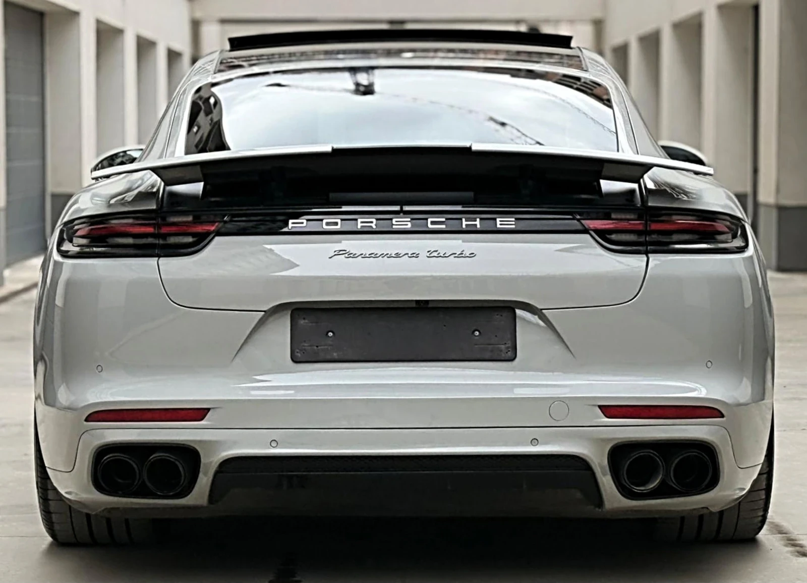 Porsche Panamera Porsche Panamera Turbo 3xTV* NARDO GREY* CARBON* S, снимка 3 - Автомобили и джипове - 53961642