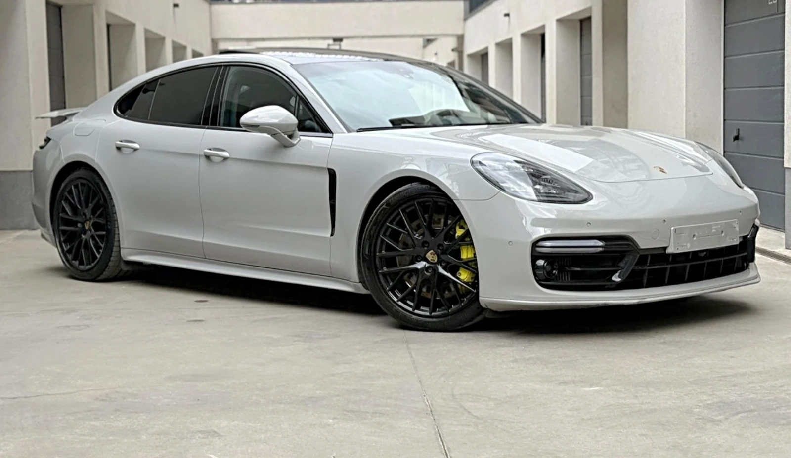 Porsche Panamera Porsche Panamera Turbo 3xTV* NARDO GREY* CARBON* S, снимка 4 - Автомобили и джипове - 53961642