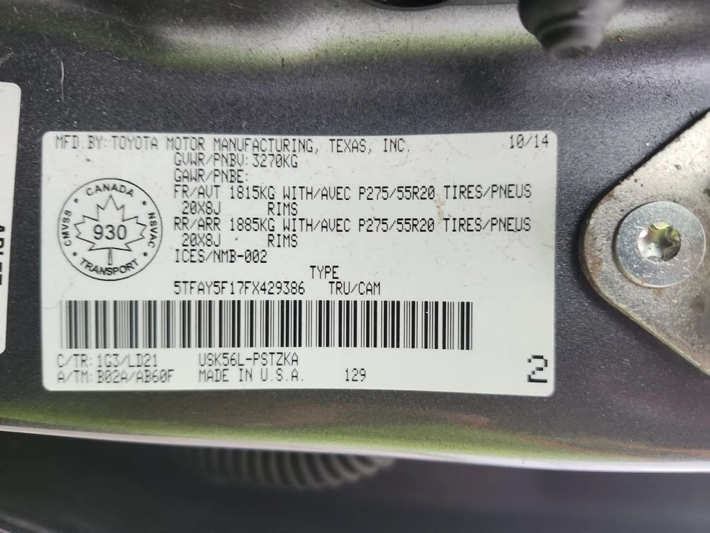 Toyota Tundra * PLATINUM CREW CAB SHORT BED * CARFAX * БЕЗ ПЪРВО - изображение 7
