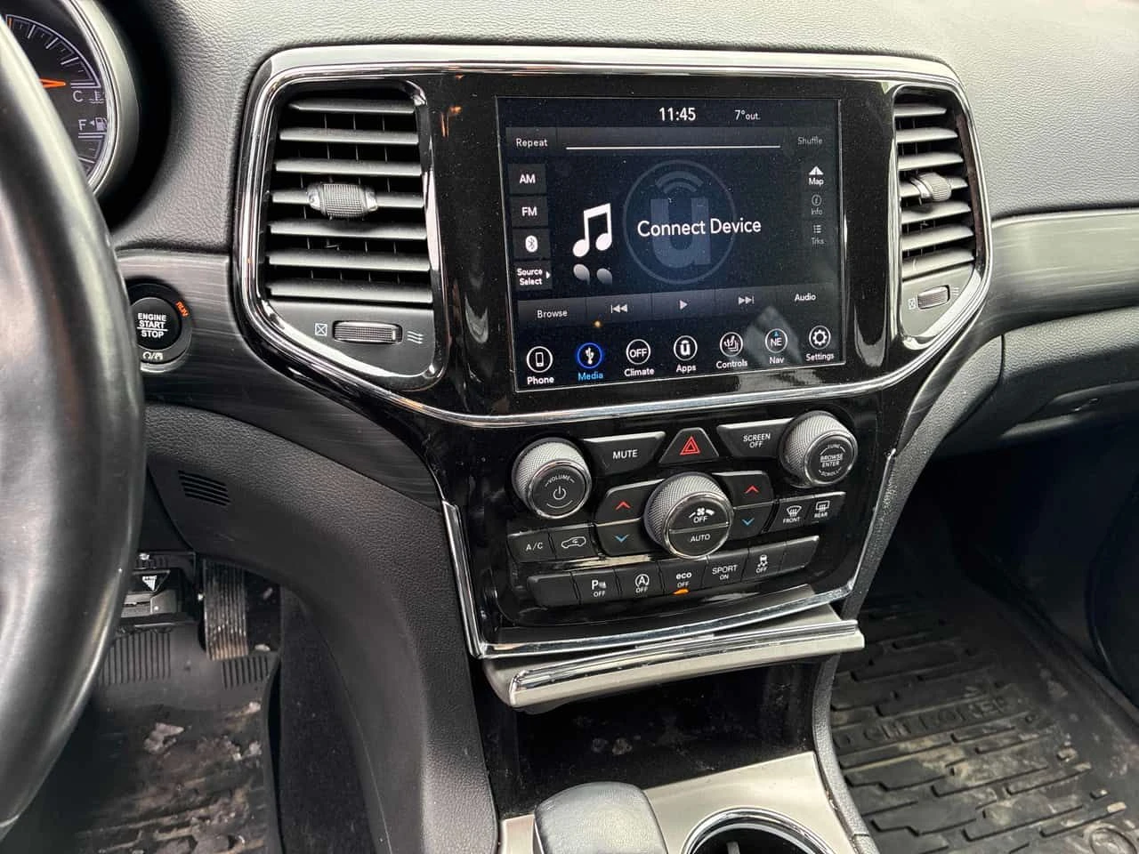 Jeep Grand cherokee Altitude/CARFAX/+ ГУМИ/КЛИП/ПОДГРЕВ/, снимка 7 - Автомобили и джипове - 53991100