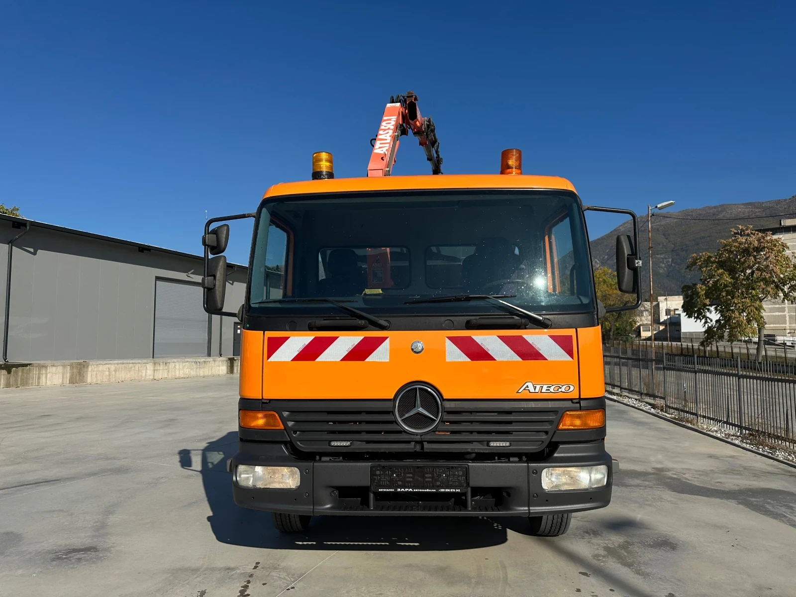 Mercedes-Benz Atego 815* Тристранен самосвал* Atlas50* Топ състояние - изображение 2
