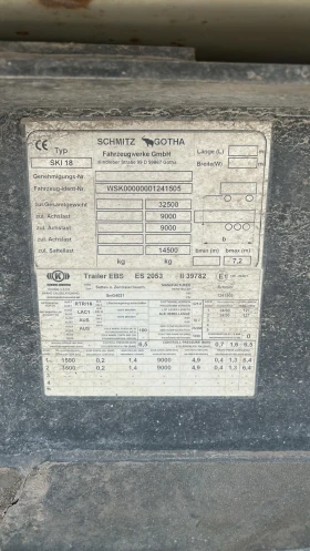 Полуремарке Schmitz, снимка 4 - Ремаркета - 49544539