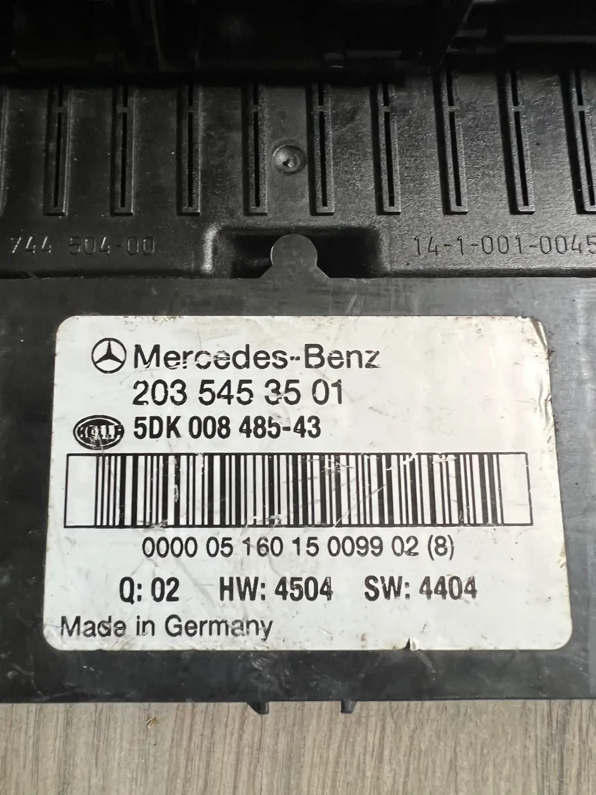 2035453501 5DK008485-43  SAM ����� MB W203 203 545 35 01 5DK 008 485-43 | Mobile.bg � ����������� 3