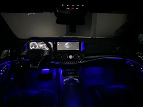 Mercedes-Benz S 350 6.3 AMG OPTIC /PANO /BURMEISTER /DISTR/3xTV /LONG , снимка 8
