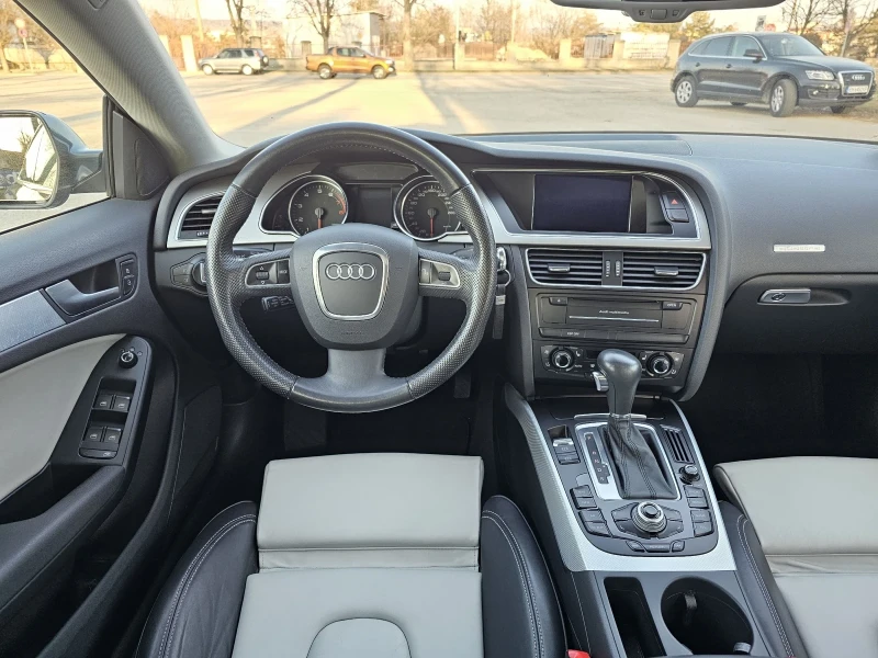 Audi A5 QUATTRO, Дистроник, Кожа, Ксенон, Led, Навигация , снимка 9 - Автомобили и джипове - 49091710