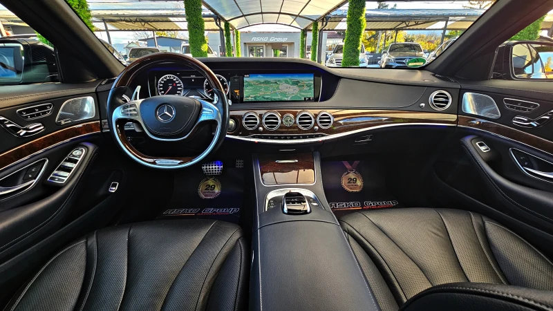 Mercedes-Benz S 500 AMG/BLACK EDITION/4MAT/PANO/CAMERA/ОБДУХ/ВАКУУМ/LI, снимка 9 - Автомобили и джипове - 52214440