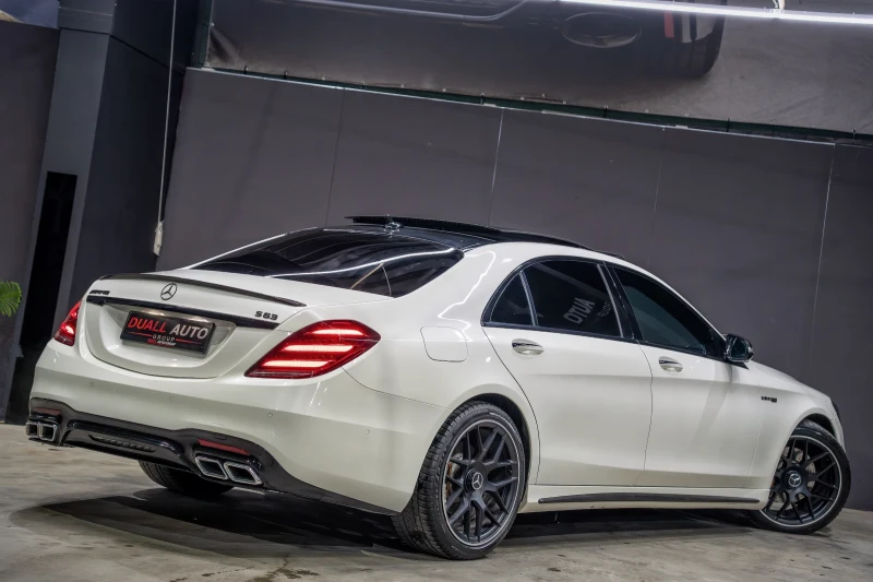 Mercedes-Benz S 350 6.3 AMG OPTIC /PANO /BURMEISTER /DISTR/3xTV /LONG , снимка 4 - Автомобили и джипове - 53500287