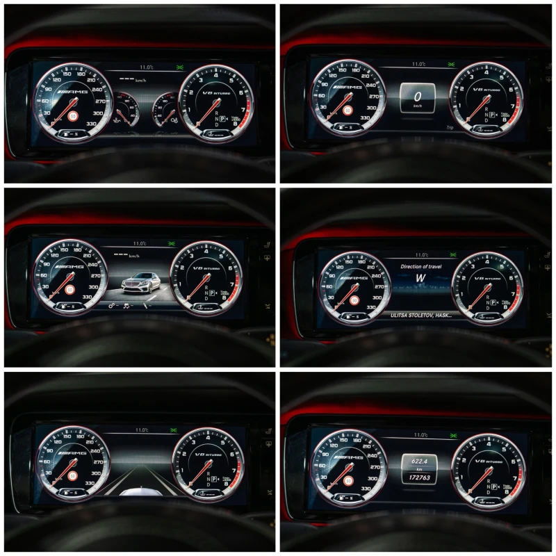 Mercedes-Benz S 350 6.3 AMG OPTIC /PANO /BURMEISTER /DISTR/3xTV /LONG , снимка 15 - Автомобили и джипове - 53500287