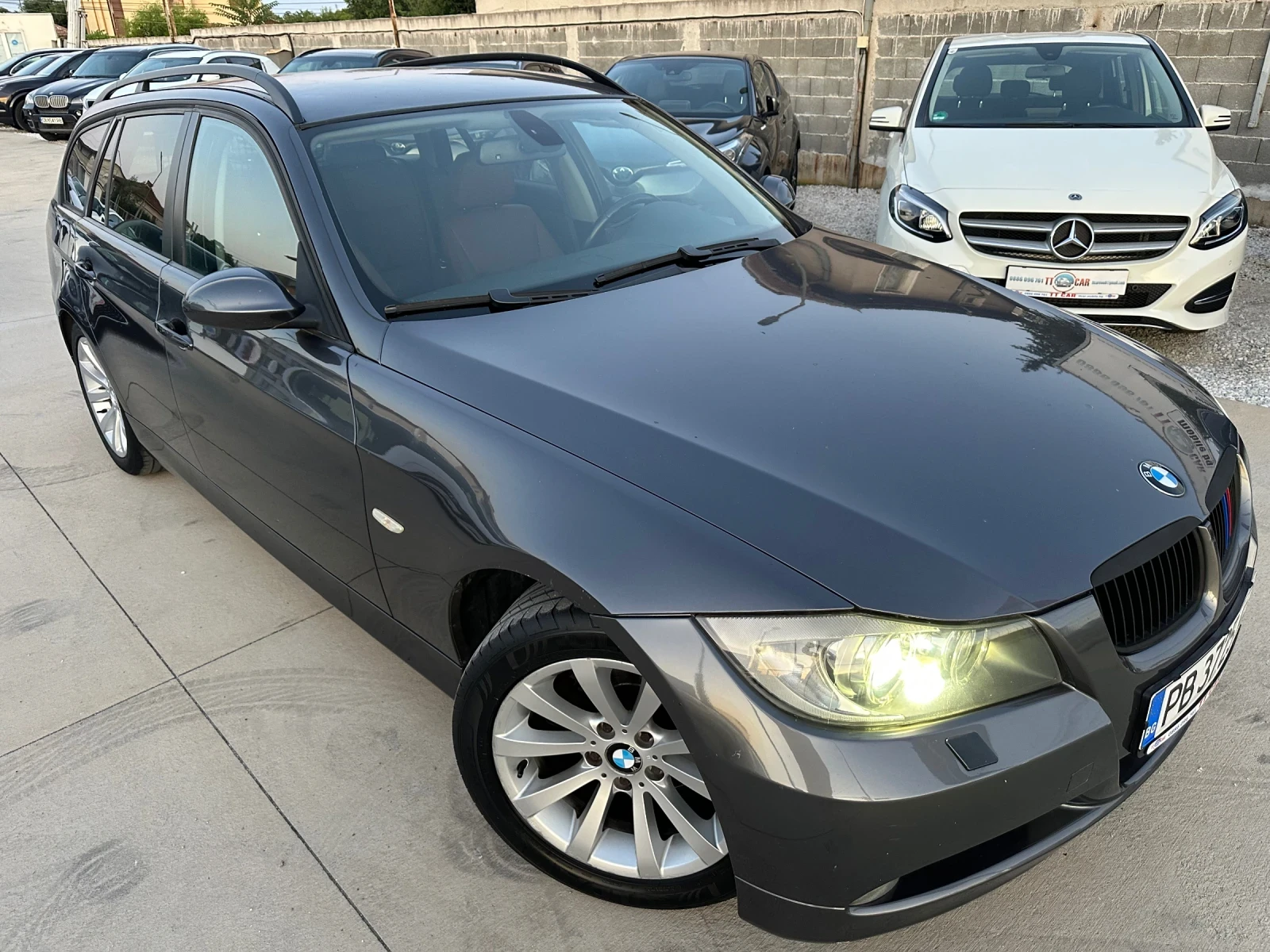 BMW 320 163к. Автомат! Кожа! Ксенон! Без ръжди! - изображение 4