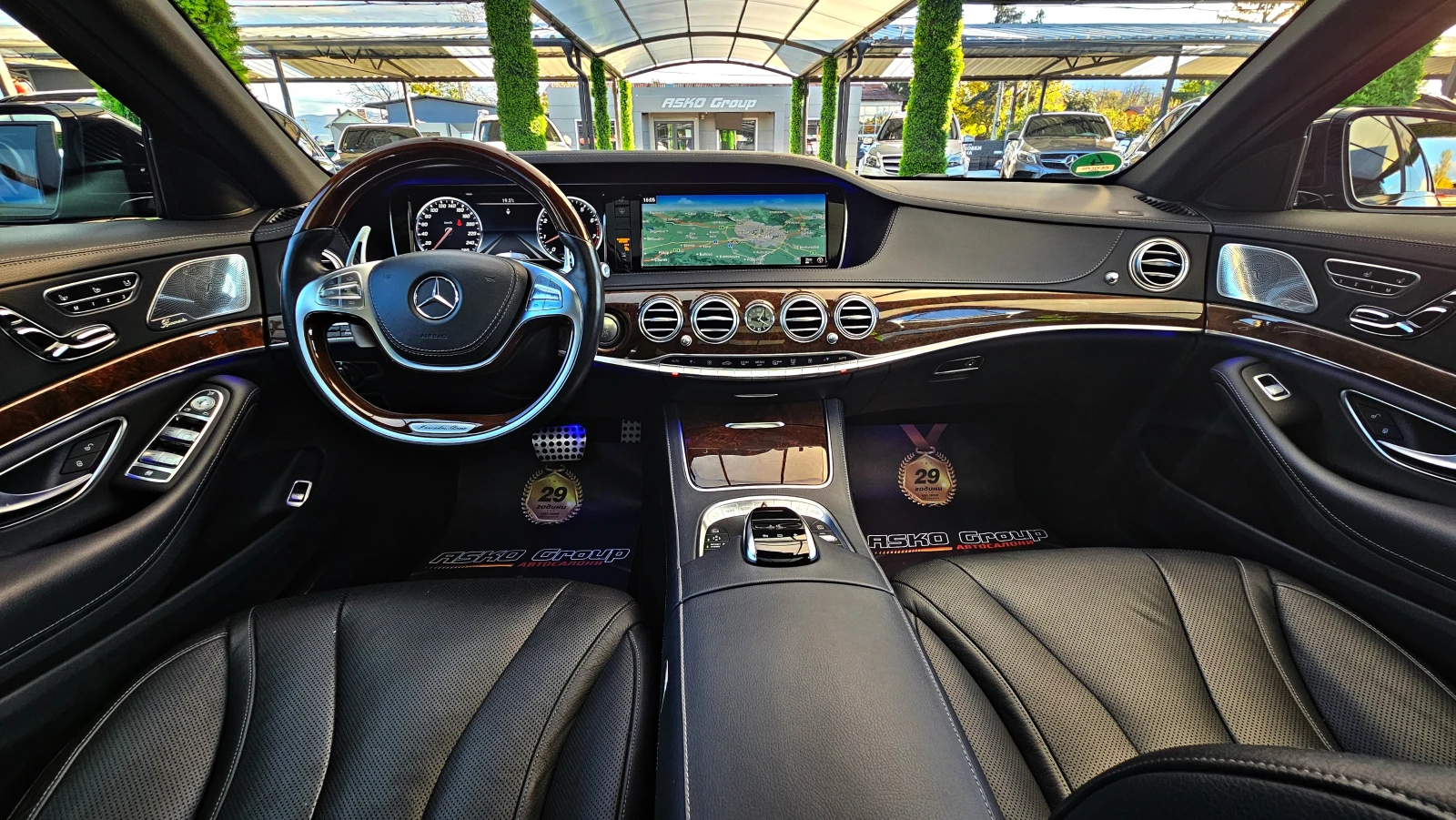 Mercedes-Benz S 500 AMG/4MAT/GERMANY/PANO/CAMERA/ПОДГР/ОБДУХ/ВАКУУМ/LI - изображение 9