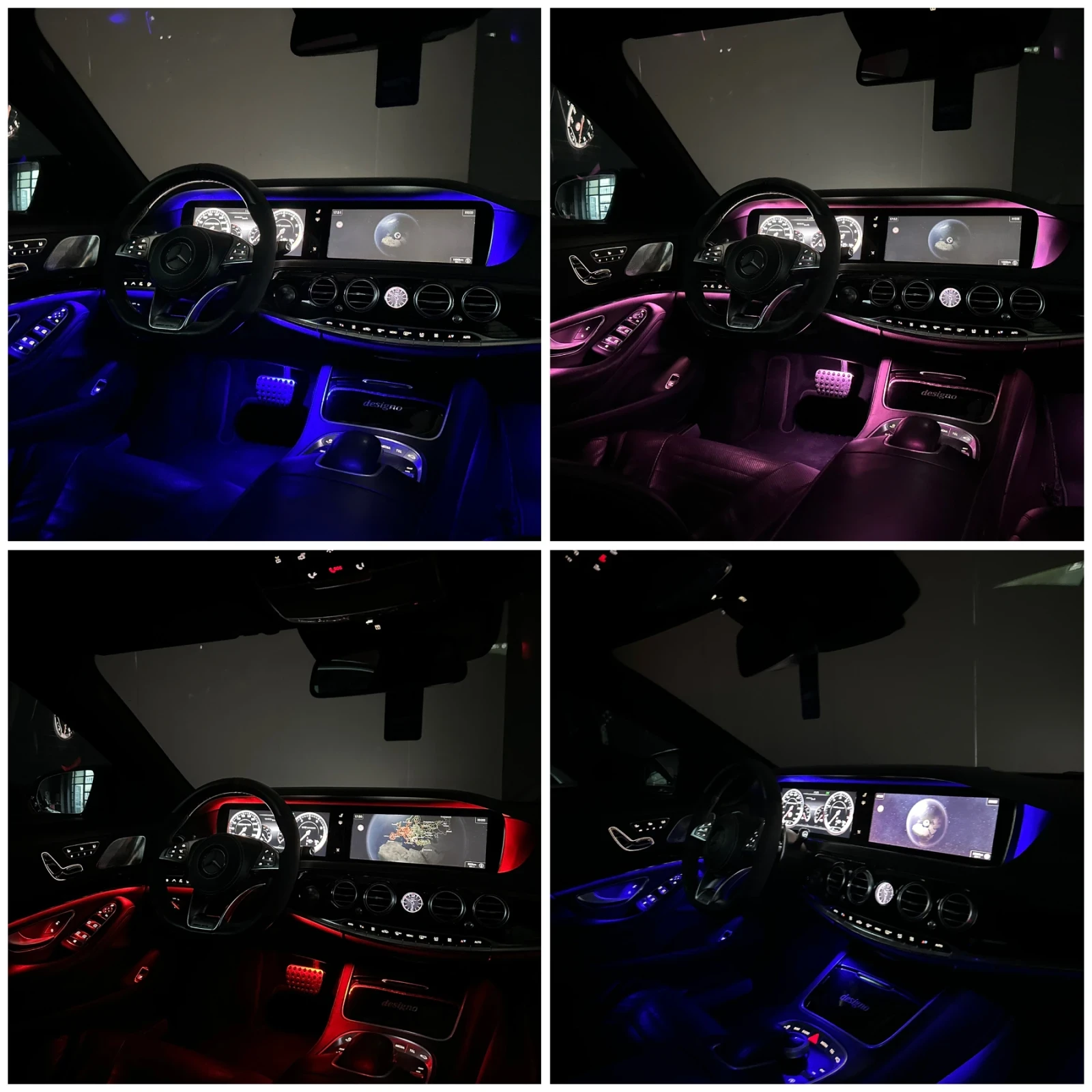 Mercedes-Benz S 350 6.3 AMG OPTIC /PANO /BURMEISTER /DISTR/3xTV /LONG  | Mobile.bg � ����������� 16