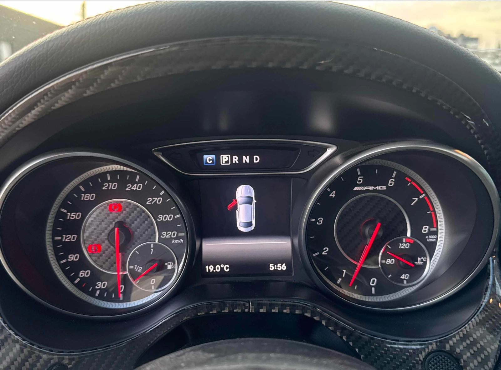 Mercedes-Benz CLA 45 AMG 4matic* Pano* Камера* Памет* Подгрев, снимка 7 - Автомобили и джипове - 54456610
