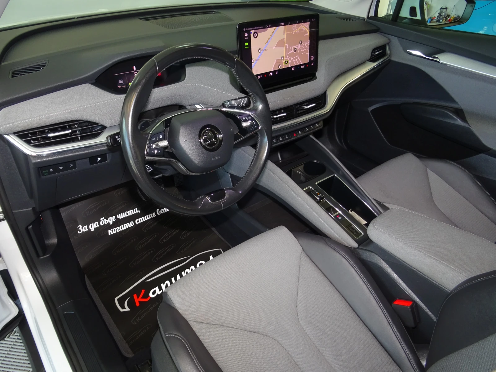 Skoda Enyaq IV ТЕРМОПОМПА LOFT DESIGN 60KW 180КС, снимка 8 - Автомобили и джипове - 54770269