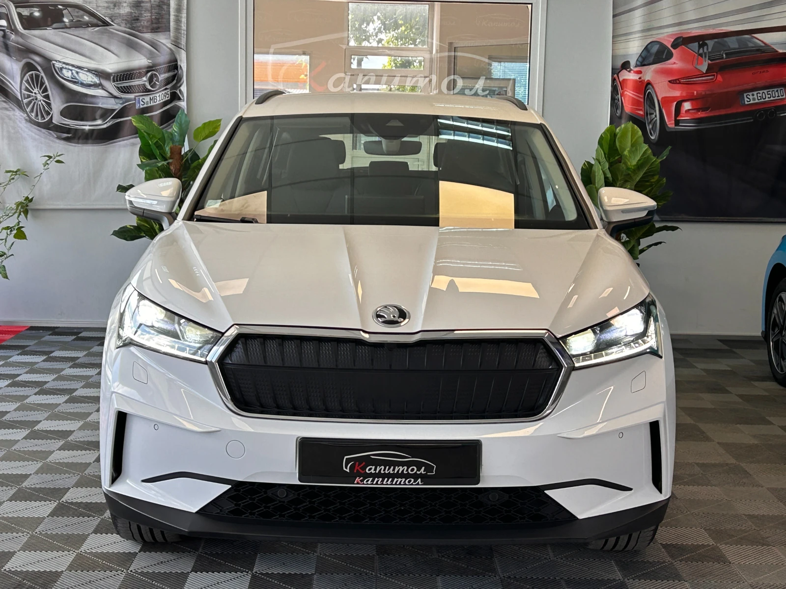 Skoda Enyaq IV ТЕРМОПОМПА LOFT DESIGN 60KW 180КС, снимка 2 - Автомобили и джипове - 54770269