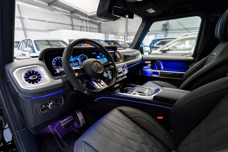 Mercedes-Benz G 63 AMG NEW* MANUFAKTUR* CARBON* , снимка 7 - Автомобили и джипове - 53494858