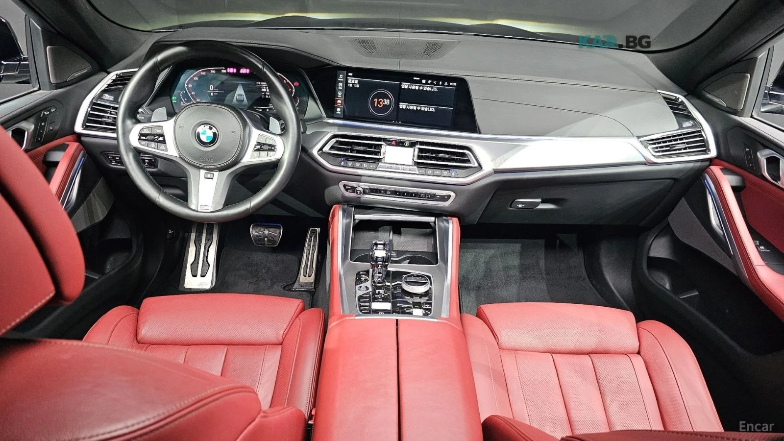 BMW X6 ВЪЗДУХ* КРИСТАЛ* ОБДУХВАНЕ* ПАМЕТ* ДИСТРОНИК* 360, снимка 7 - Автомобили и джипове - 55297205