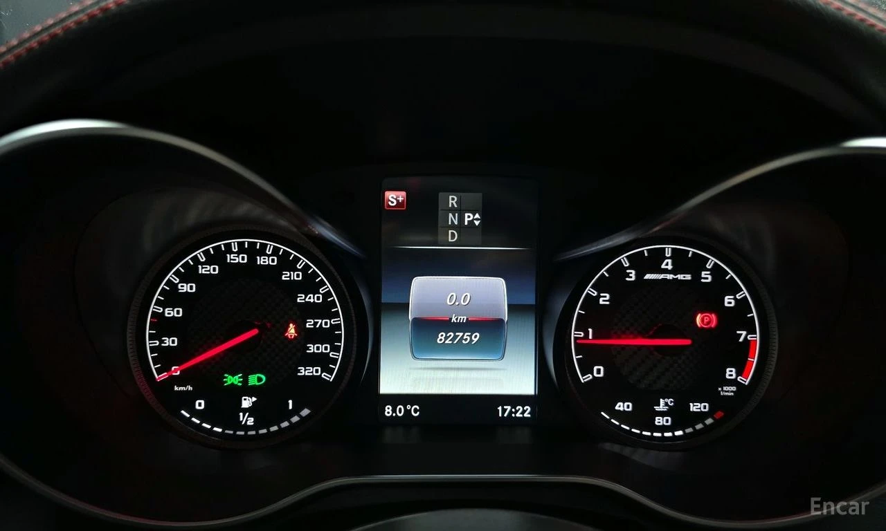 Mercedes-Benz C 63 AMG BURMESTER* CARBON* LANE* ASSIST* , снимка 13 - Автомобили и джипове - 54741727