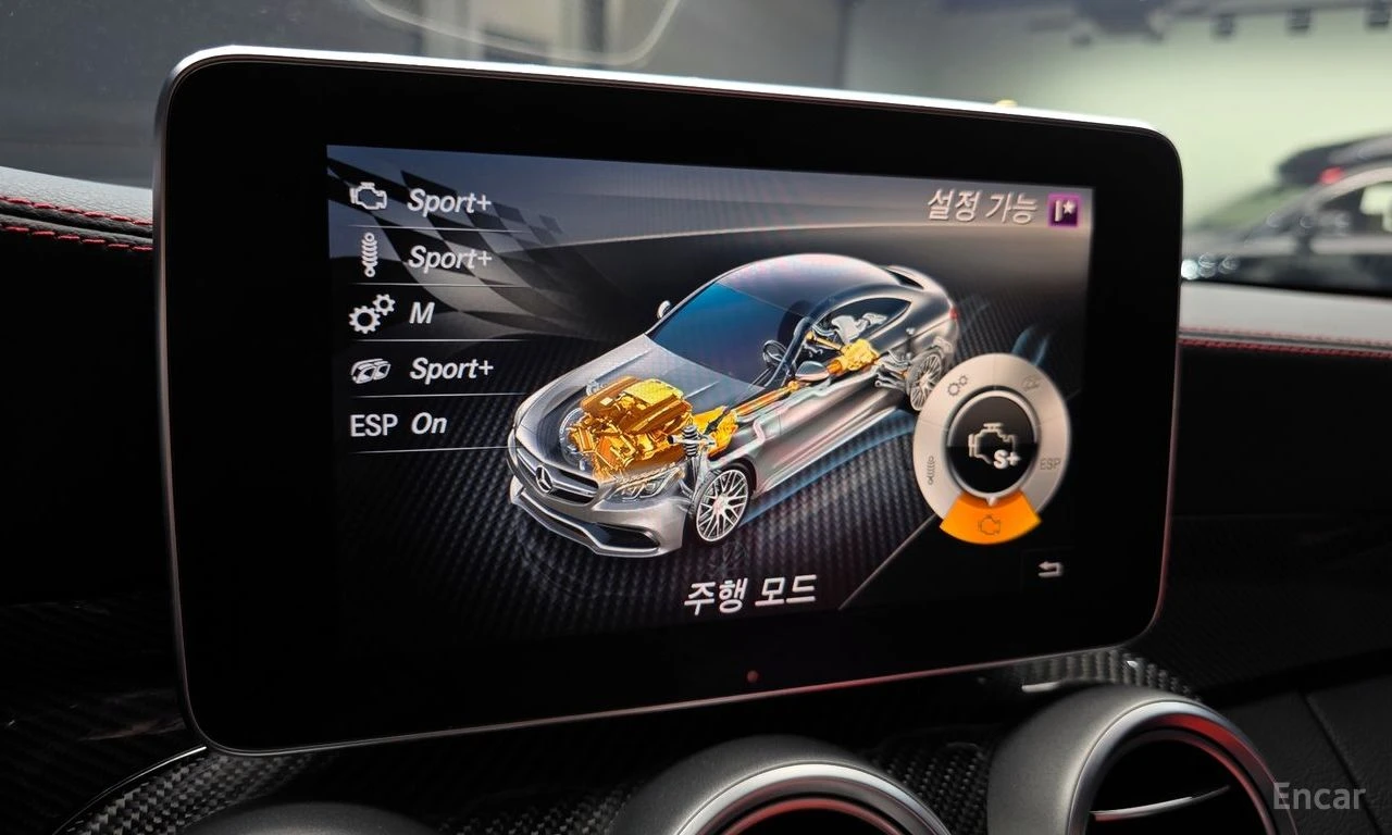 Mercedes-Benz C 63 AMG BURMESTER* CARBON* LANE* ASSIST* , снимка 12 - Автомобили и джипове - 54741727