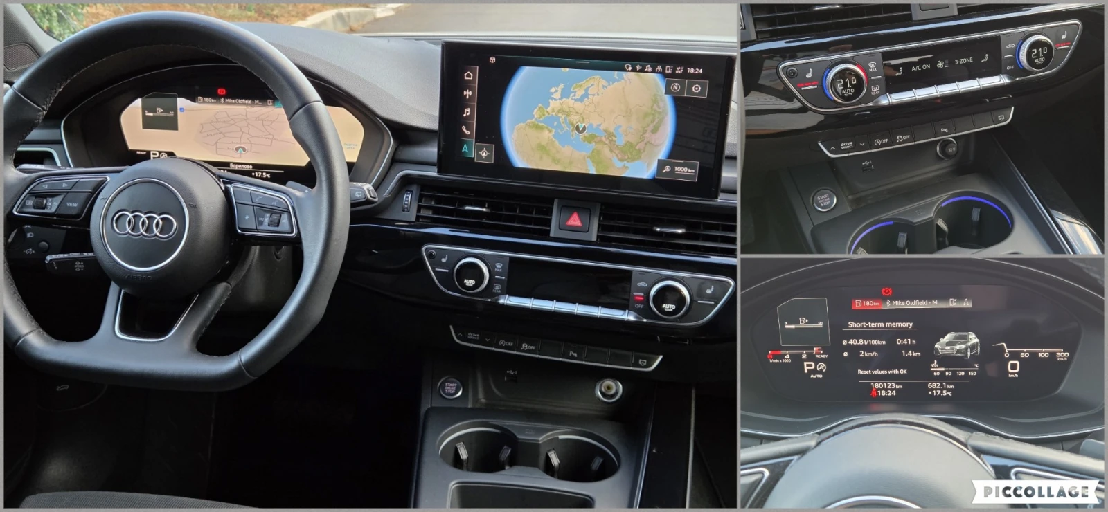 Audi A4 3xS-line/Matrix/B&O/Пълна сервизна история, снимка 10 - Автомобили и джипове - 56064345