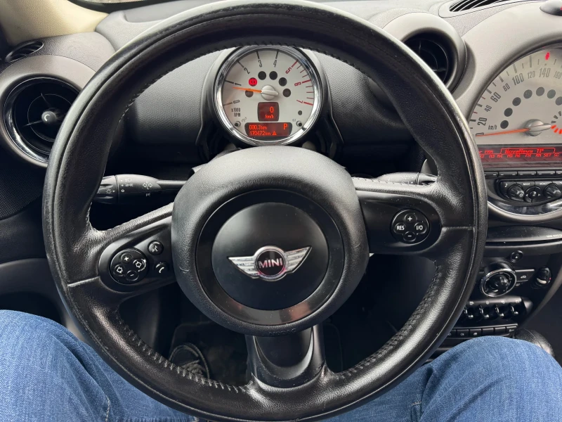 Mini Countryman КОЖА* ALL4* 170500km* 2.0d 112hp* 11.2011г* euro5b, снимка 4 - Автомобили и джипове - 49754204