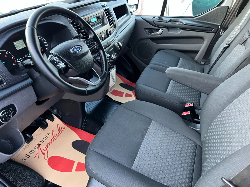 Ford Transit 2.0TDCi 170k.c./ДЪЛГА БАЗА/ДВЕ СТР. ВРАТИ/LED/PDC/, снимка 14 - Бусове и автобуси - 47382838