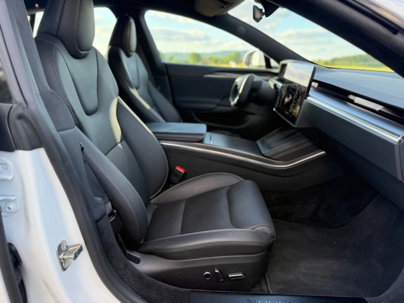 Tesla Model S PLAID/1020HP/HD/PANO/CARPLAY/LED/KLESS/360/165f, снимка 12 - Автомобили и джипове - 50645184