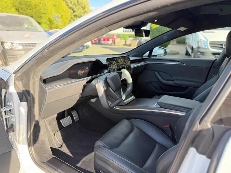 Tesla Model S PLAID/1020HP/HD/PANO/CARPLAY/LED/KLESS/360/165f, снимка 8 - Автомобили и джипове - 50645184