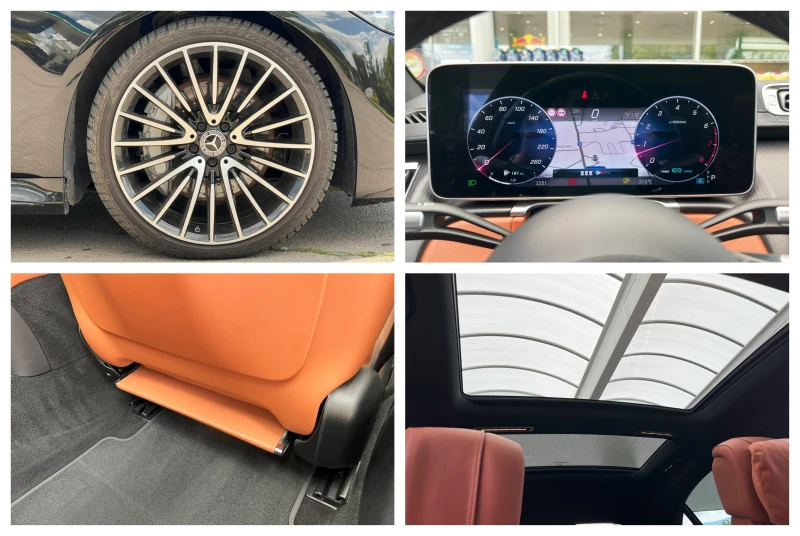 Mercedes-Benz S 580 AMG/LONG/4M/ГАРАНЦИЯ 10.2026/EXCLUSIV/BURM/PANO, снимка 17 - Автомобили и джипове - 51274133