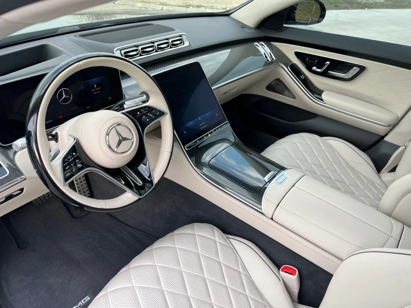 Mercedes-Benz S 500 AMG, 4 matic, long, mild hibrid, снимка 10 - Автомобили и джипове - 53187662