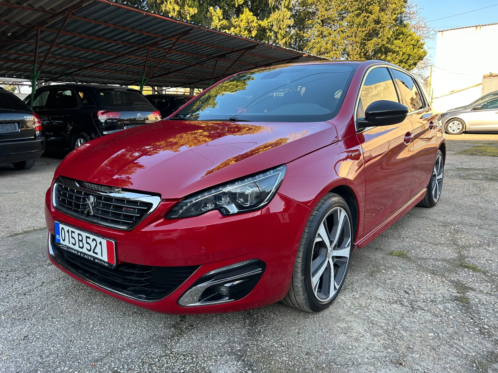 Peugeot 308 GT LINE-ВСИЧКИ ЕКСТРИ-ЕВРО 6В-164000км-ИТАЛИЯ!, снимка 17 - Автомобили и джипове - 54162536