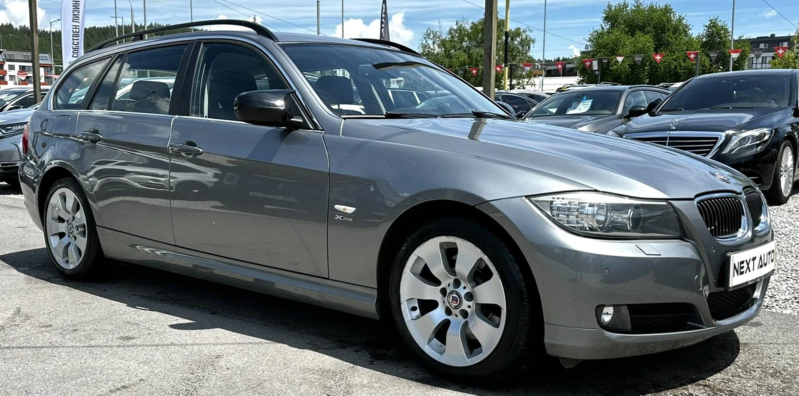 BMW 330 3.0i 272HP M PACK XDRIVE NAVI КОЖА EU5A, снимка 3 - Автомобили и джипове - 54765766