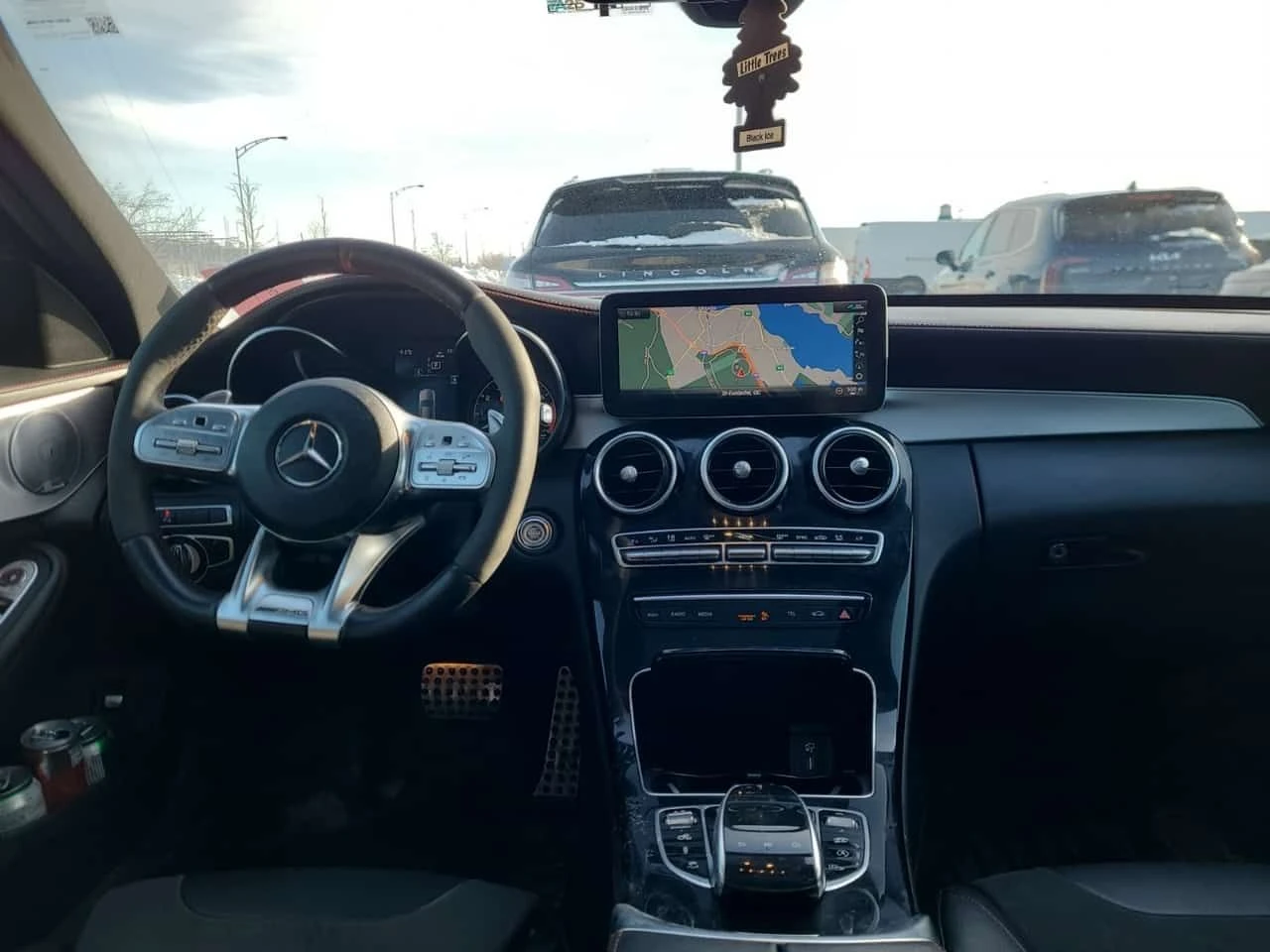 Mercedes-Benz C 43 AMG * 43 * АВТОКРЕДИТ БЕЗ ПЪРВОНАЧАЛНА ВНОСКА* , снимка 11 - Автомобили и джипове - 55239663