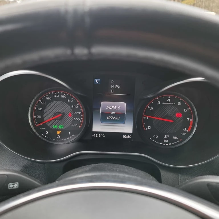 Mercedes-Benz GLC * AMG 63 S * CARFAX * ЦЕНА ДО БГ, снимка 9 - Автомобили и джипове - 53426650