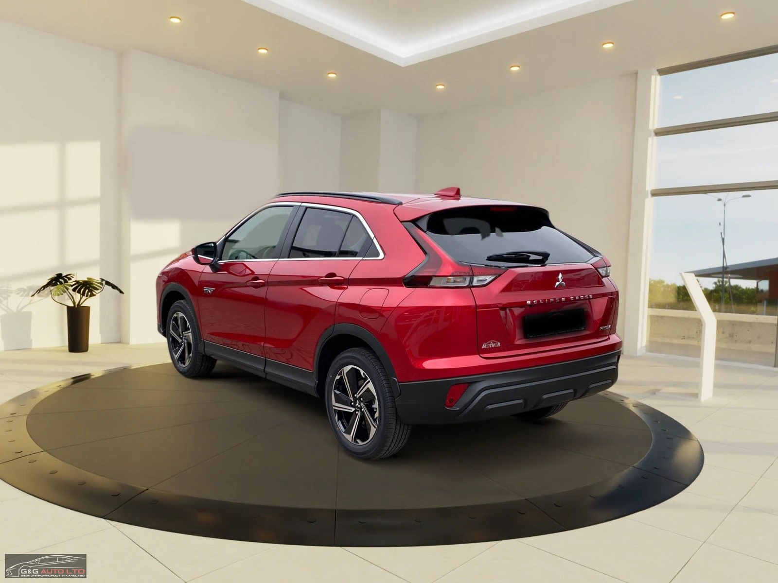 Mitsubishi Eclipse Cross НОВ! 2.4 PLUG-IN/224HP/4x4/CARPLAY/CAM/NAVI/087b - изображение 3