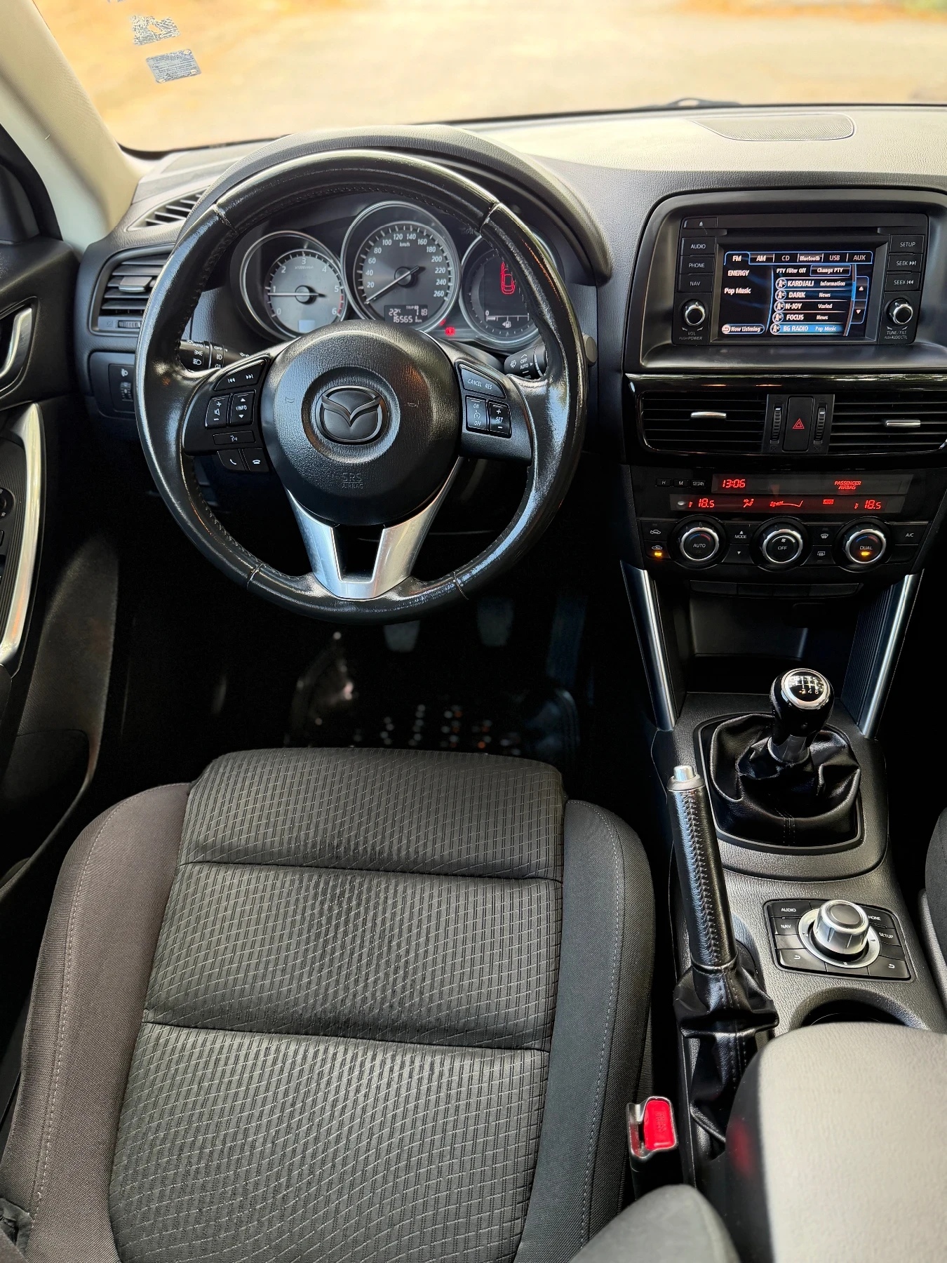 Mazda CX-5 2.2 Skyactiv-D /Navi/6ск/i-stop/, снимка 11 - Автомобили и джипове - 56185919