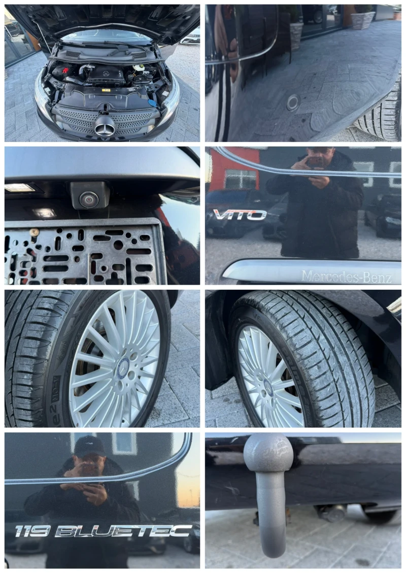 Mercedes-Benz Vito 5местен/Нов внос от Белгия/Long най дългата база!, снимка 16 - Бусове и автобуси - 53167454