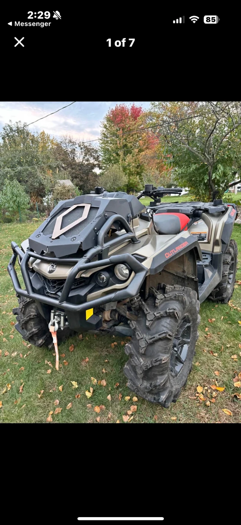 Can-Am Outlander XMR 1000R, снимка 2 - Мотоциклети и мототехника - 52931781