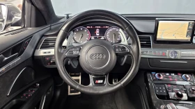 Audi S8 4.0 TFSI QUATTRO* 360* МАСАЖИ* ПАНО* КОЖА* ОБДУХВ, снимка 12