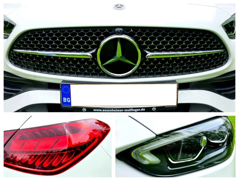 Mercedes-Benz C 180 AMG+ EQ Boost+ MBUXAdvancedP+ LED-HP+ NightP+ Kame, снимка 8 - Автомобили и джипове - 47021349