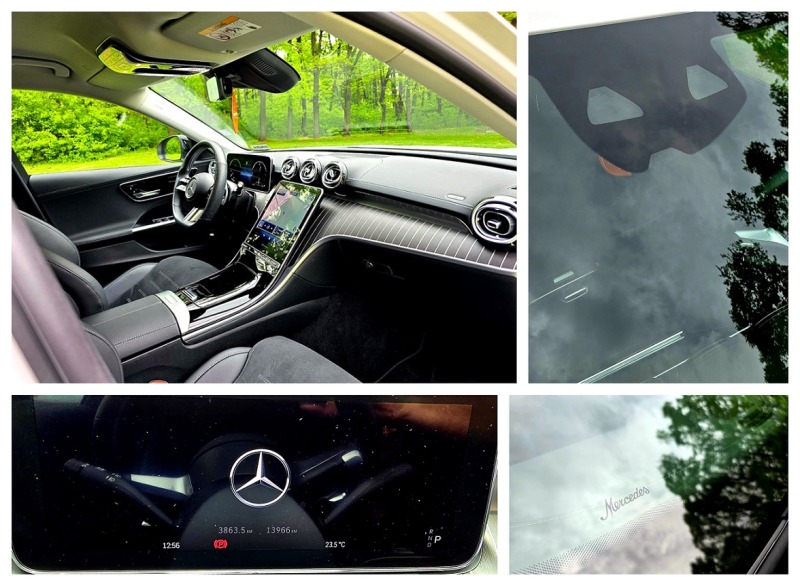 Mercedes-Benz C 180 AMG+ EQ Boost+ MBUXAdvancedP+ LED-HP+ NightP+ Kame, снимка 15 - Автомобили и джипове - 45321350