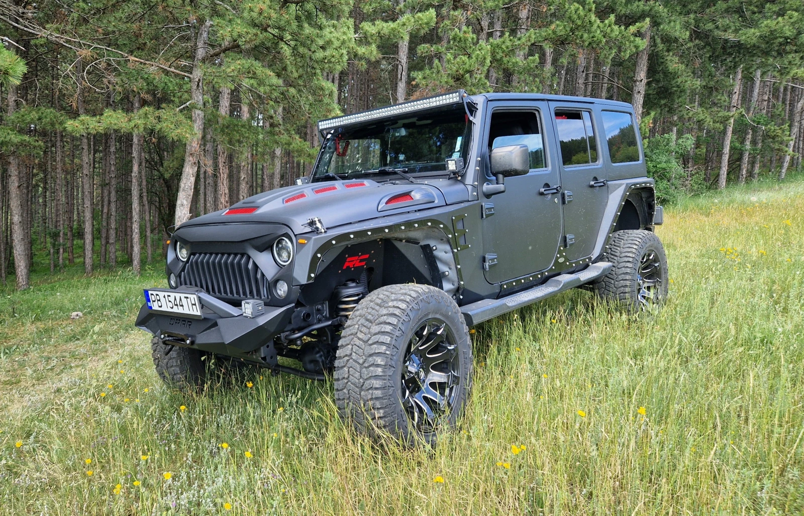 Jeep Wrangler JK  Rubicon Kraken Costom Design Off-Road