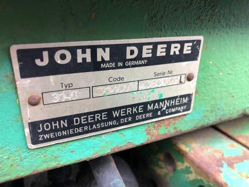 Трактор John Deere 3140, снимка 14 - Селскостопанска техника - 40919142