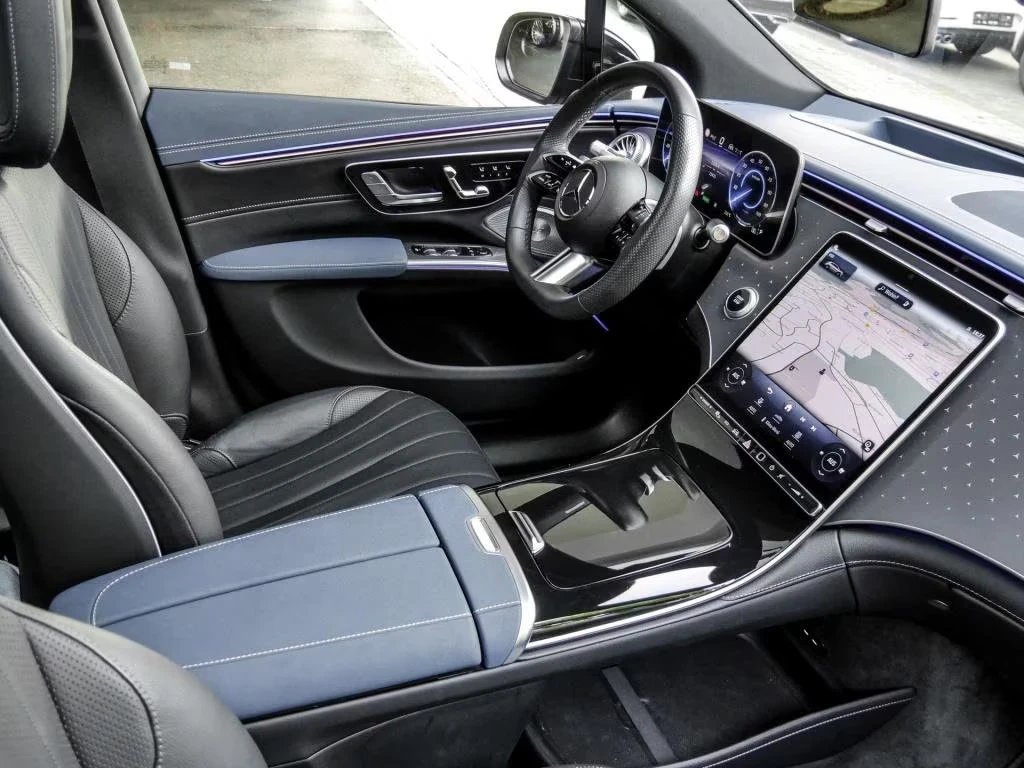 Mercedes-Benz EQS 500/4MATIC/449HP/AMG/PANO/BURM/MEMO/AHK/NIGHT/342g | Mobile.bg   14