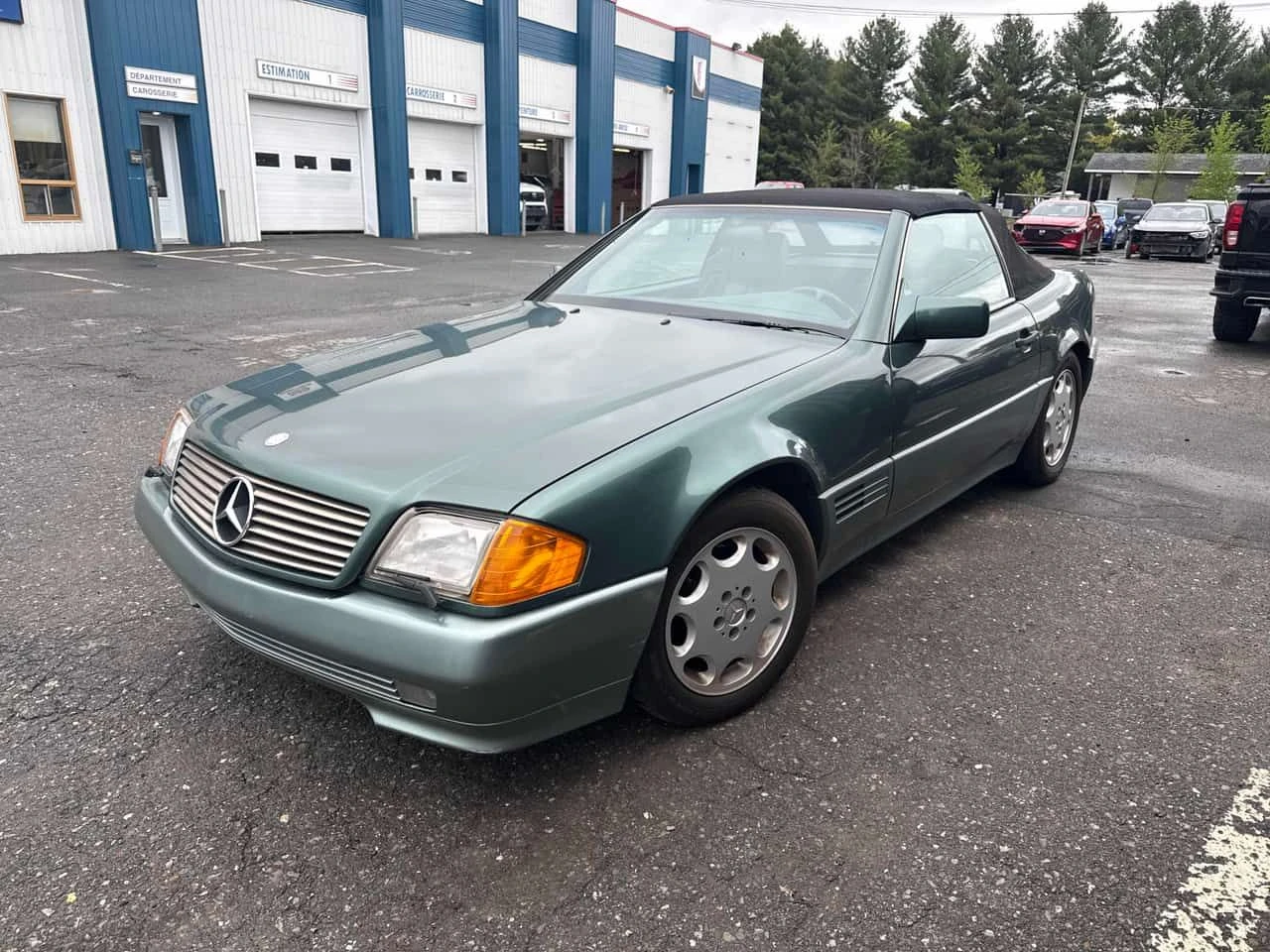 Mercedes-Benz SL 500 КОЖА/АВТОМАТ/ПАМЕТ/CARFAX/ФИНАНСИРАНЕ