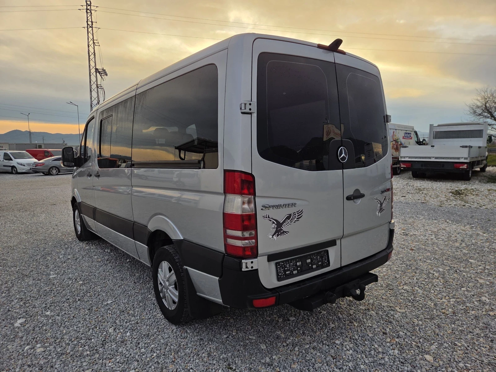 Mercedes-Benz Sprinter 319 CDI, Пътнически, 9 местен, Клима - изображение 3