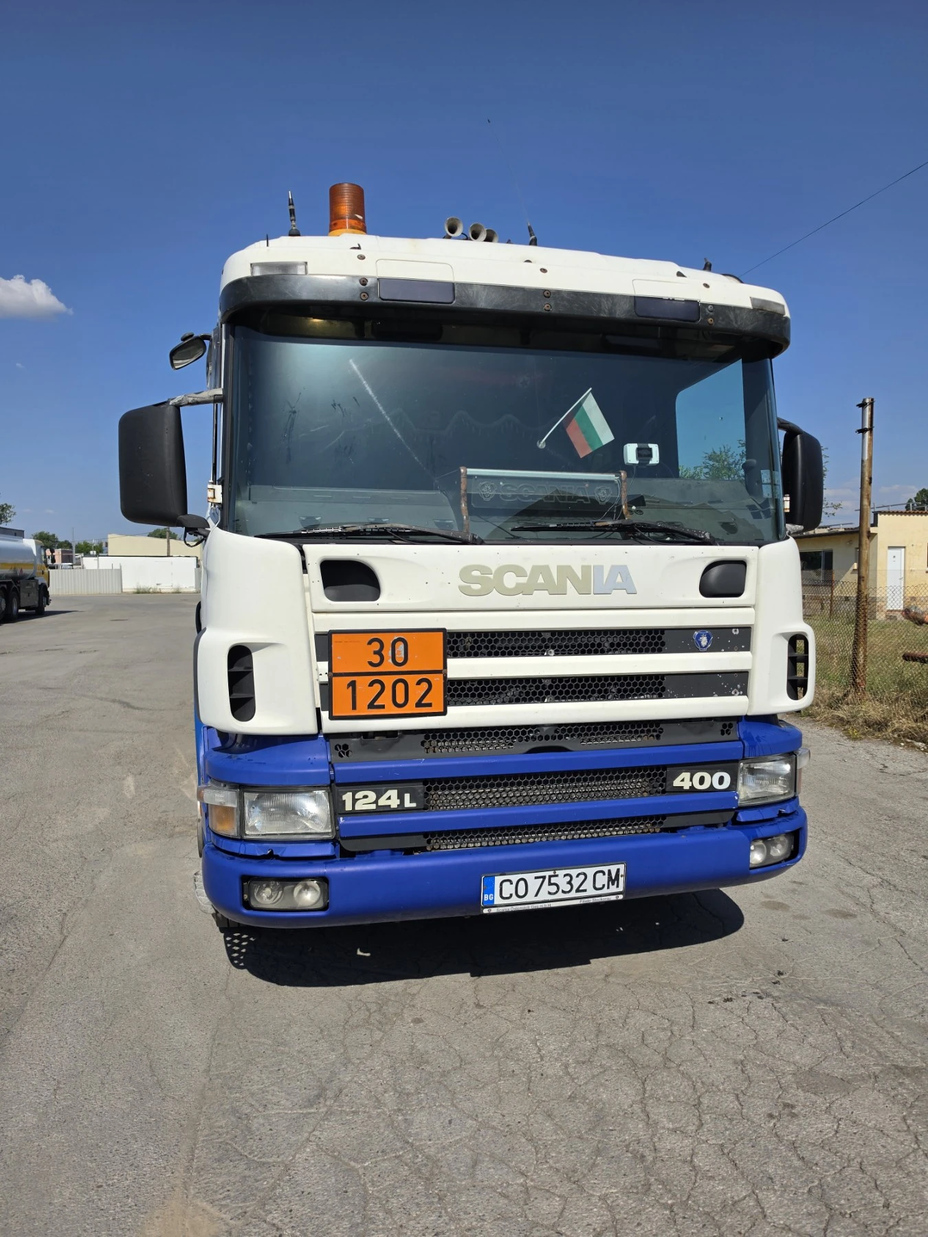 Scania R 124 цистерна соло