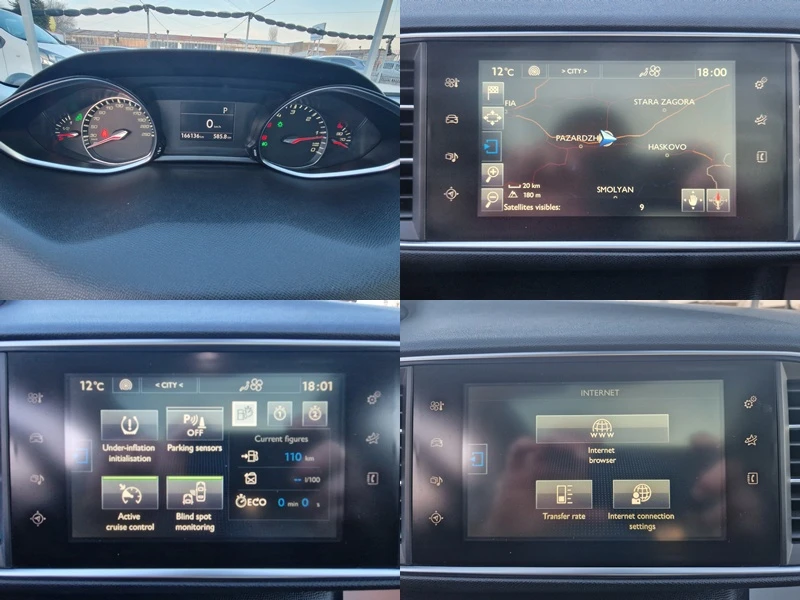 Peugeot 308 2.0e-HDI* AUT* 166 000km!!* FUL EKSTRI, снимка 13 - Автомобили и джипове - 53759214